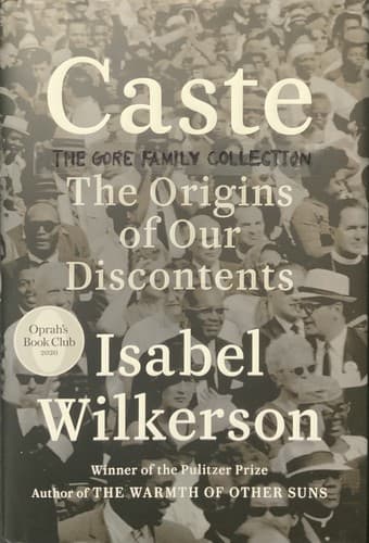 Cover of Caste: The Origins of Our Discontents by Isabel Wilkerson