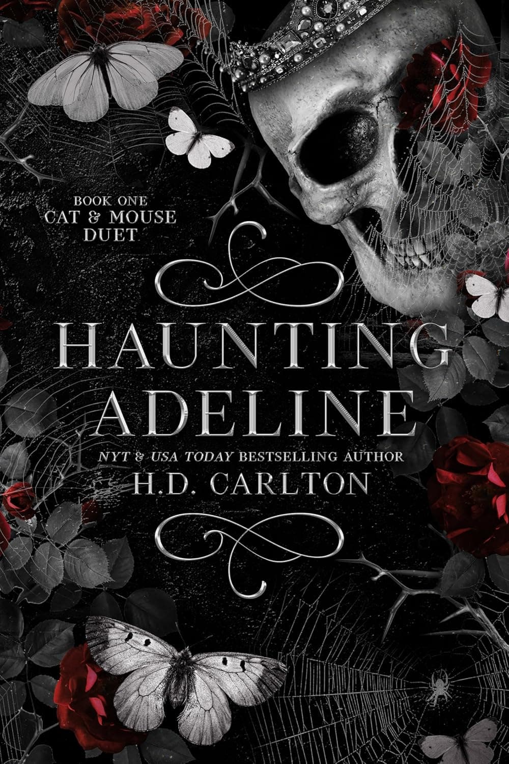 Cover of Haunting Adeline (Cat and Mouse Duet Book 1) by H. D. Carlton