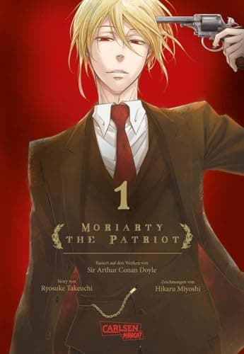Cover of Moriarty the Patriot 1 by Ryōsuke Takeuchi