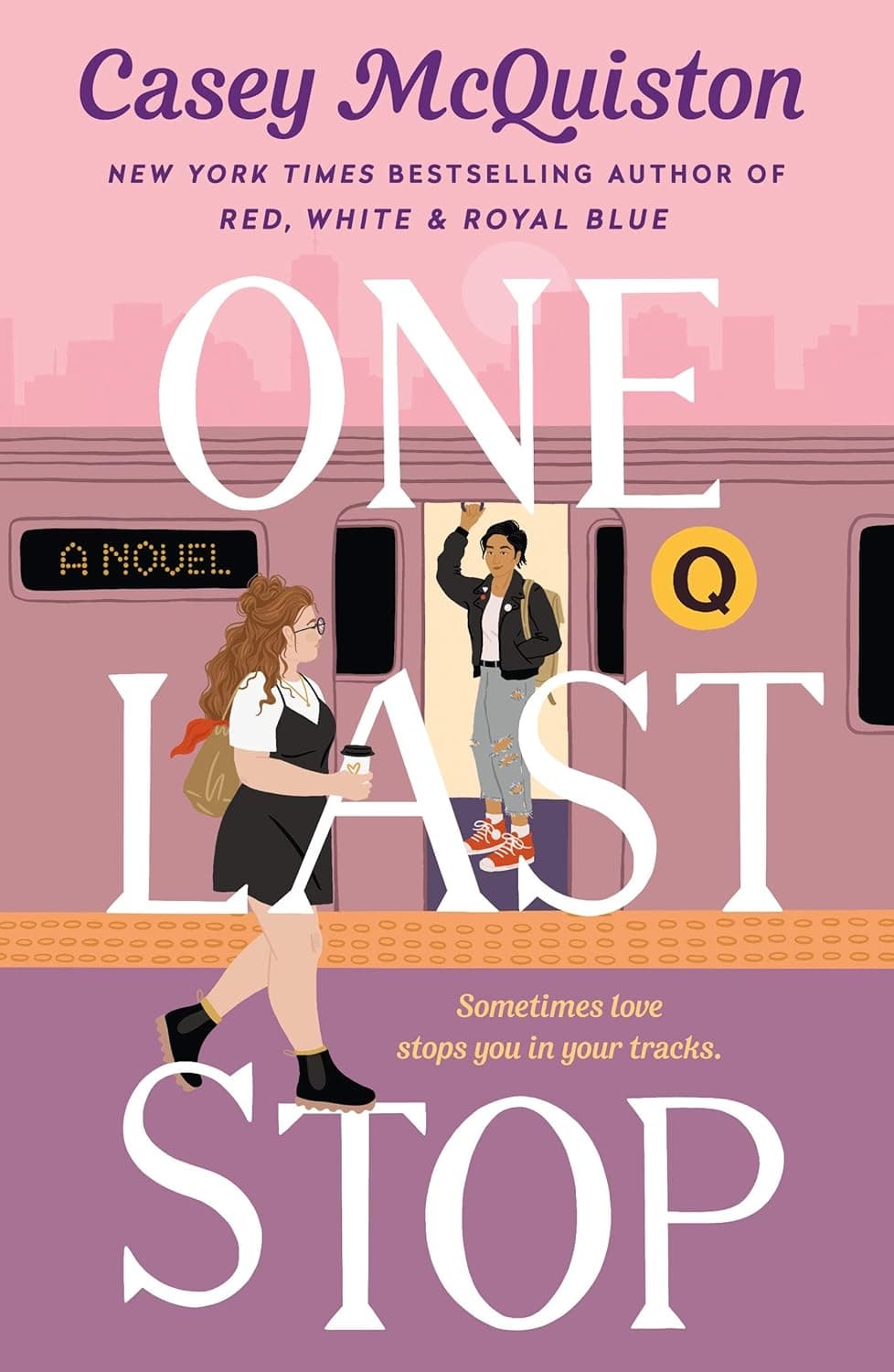 Cover of One Last Stop by Casey McQuiston