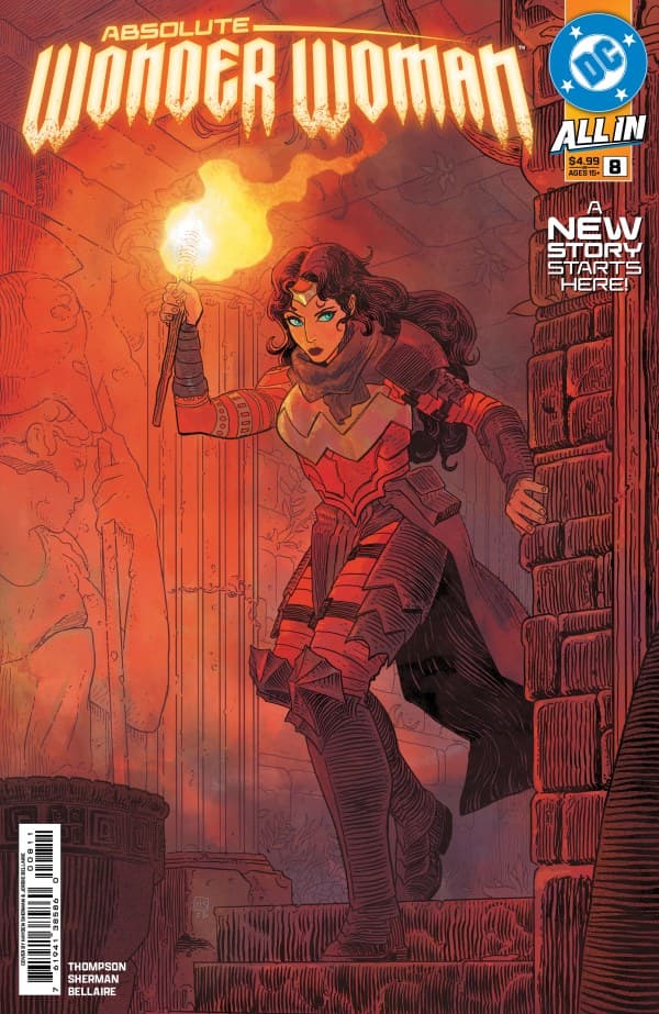 Cover of Absolute Wonder Woman #8 by Kelly Thompson