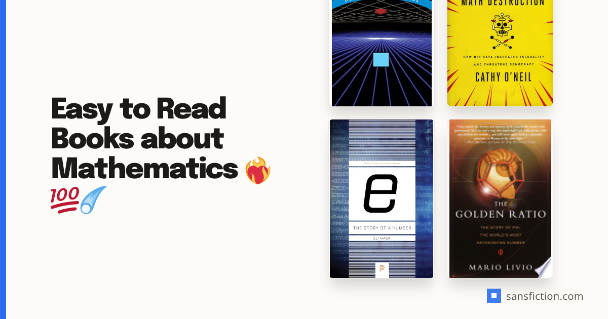 Easy to Read Books about Mathematics ️‍🔥💯☄️ | SansFiction